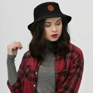 Basketball Embroidered Unisex Adult  Bucket Hat