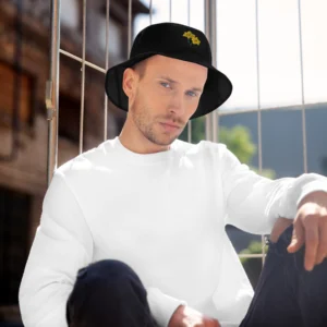 Daffodils Embroidered Bucket Hat