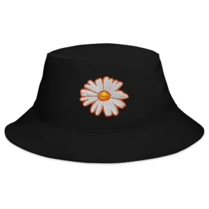 Daisy Dreamer Embroidered Bucket Hat
