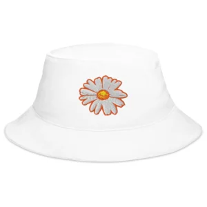 Daisy Dreamer Embroidered Bucket Hat