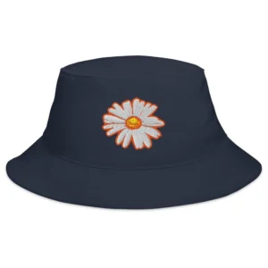 Daisy Dreamer Embroidered Bucket Hat