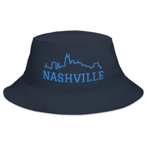 Nashville Cityscape Bucket Hat