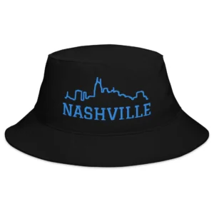 Nashville Cityscape Bucket Hat